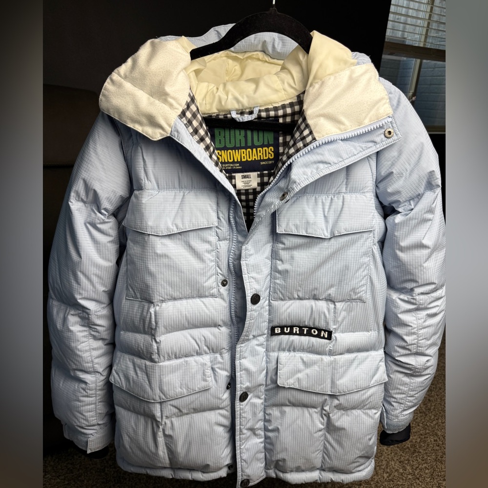 Burton men’s puffer jacket size small